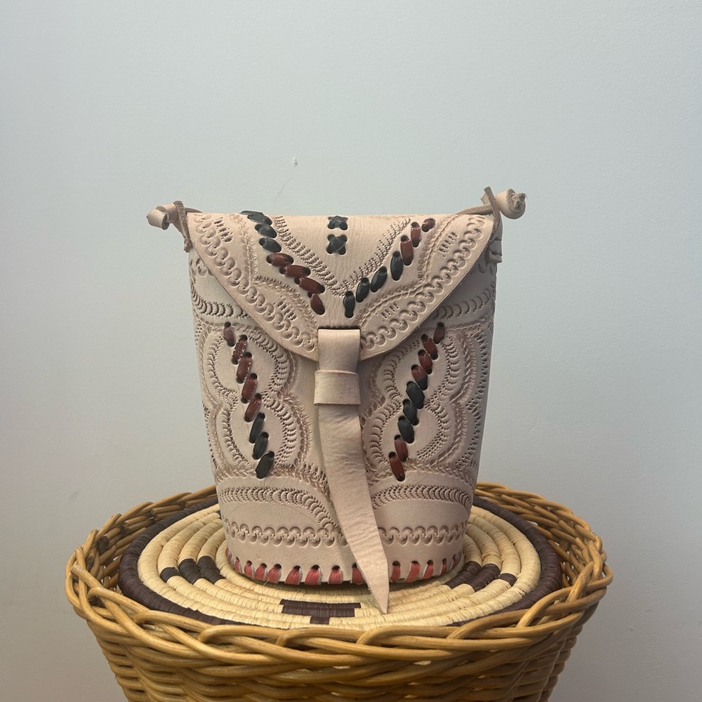 African Tan Handcrafted Women's Bag